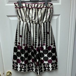 Satin Polka Dot Dress screams FUN!!